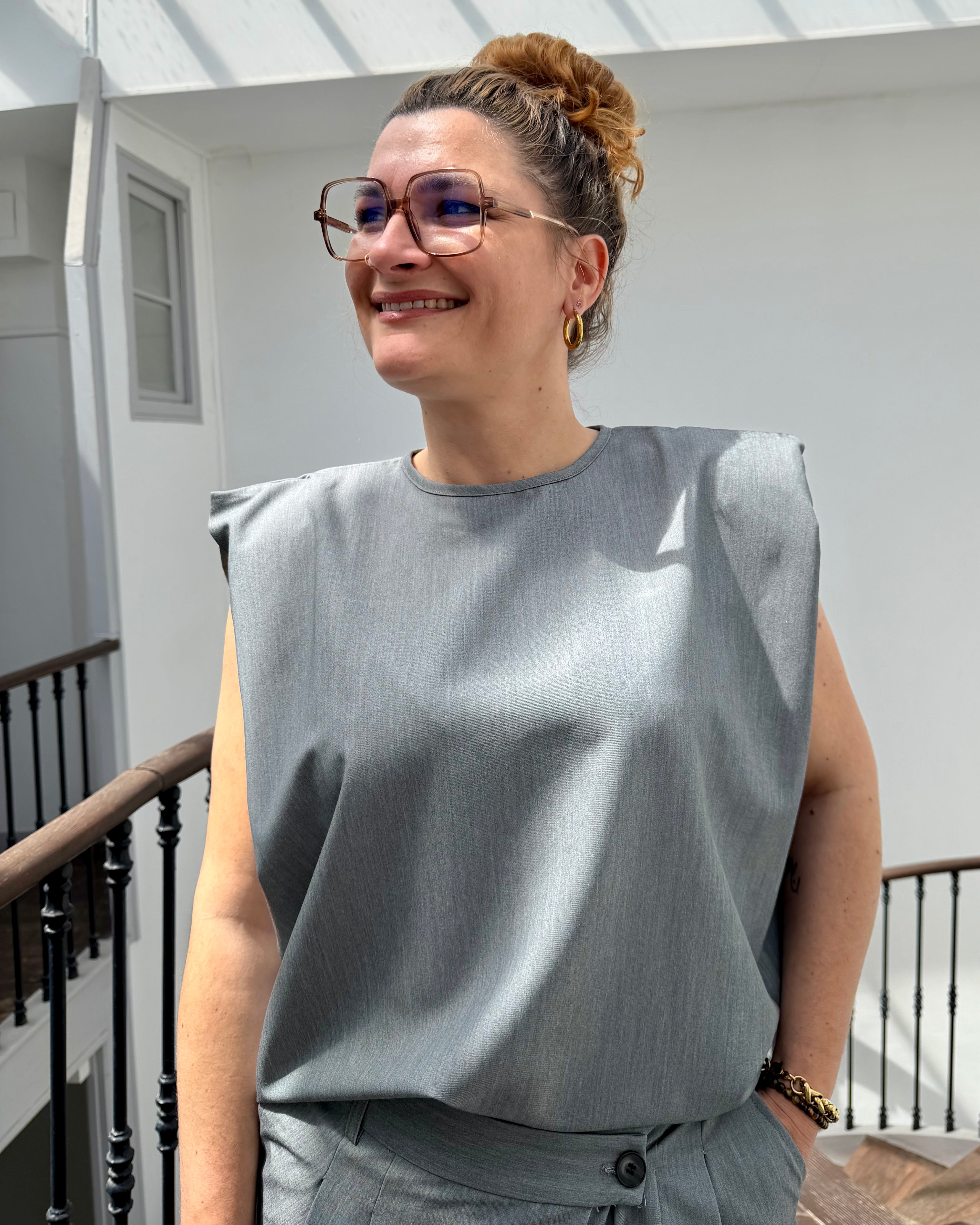 Ensemble gris structuré