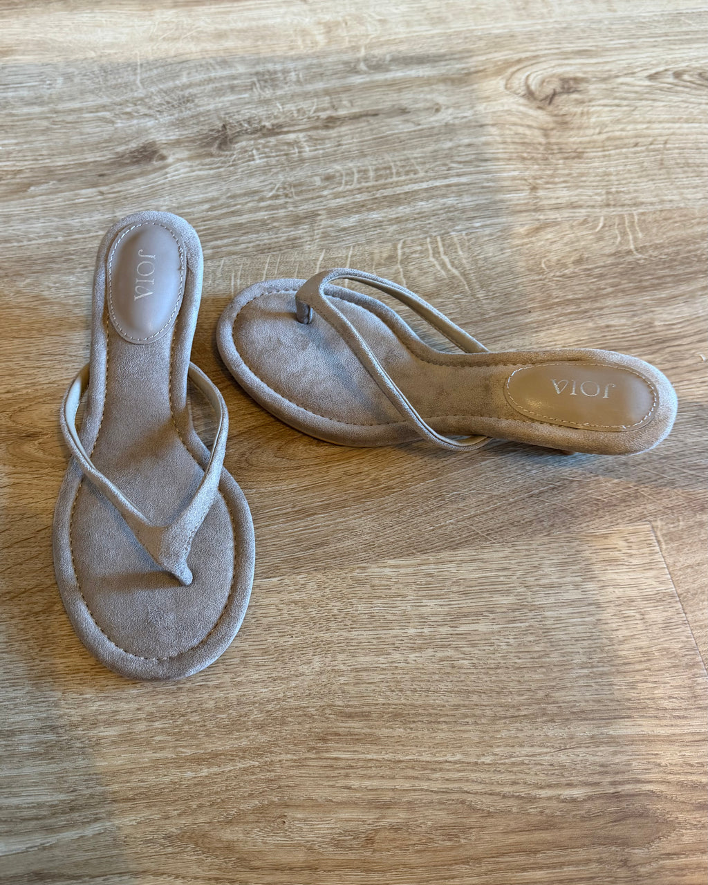 Claquettes à talons beige